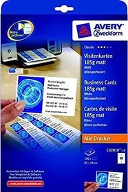 Avery-Zweckform Superior Visitenkarten, 185g, 25 Blatt