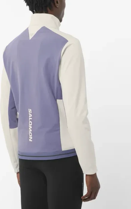 Salomon Gore-Tex Infinium Windstopper Funktionsjacke whisper white (Herren)