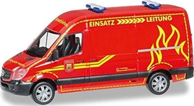 Herpa Mercedes-Benz Sprinter Hochdach Feuerwehr Wilsdruff