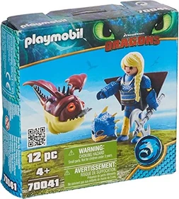 playmobil Dragons Astrid mit Fluganzug und Hobgobbler