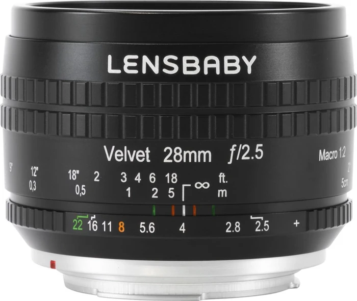 Lensbaby Velvet 28mm 2.5 für Sony E schwarz