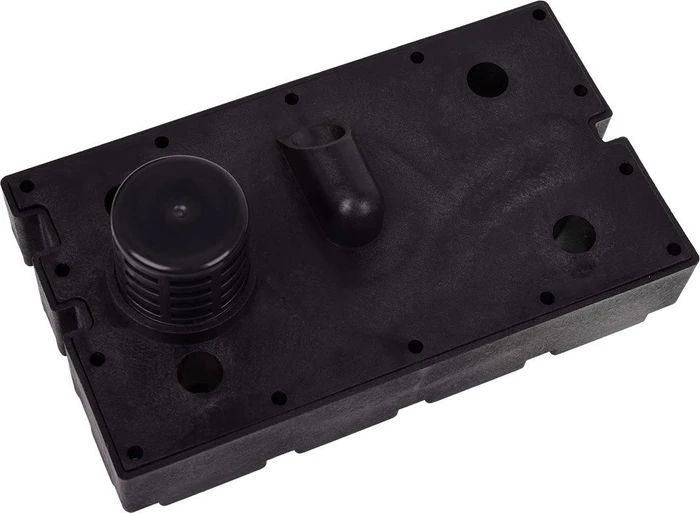 Alphacool Eisfach, Single Laing D5, Rückseite Umrüstkit