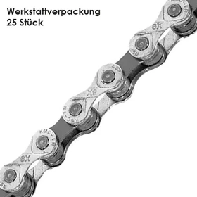 KMC X8 8-fach 114 Glieder Kette silber/grau