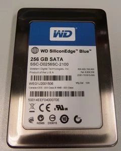 Western Digital WD SiliconEdge Blue 256GB, 2.5" / SATA 3Gb/s