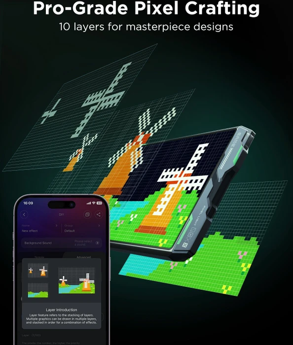 Govee Gaming Pixel Light H6631 8.7"