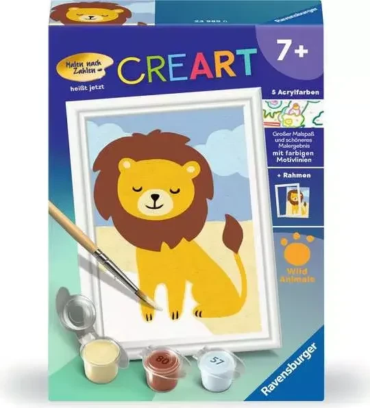Ravensburger Malen nach Zahlen Kleiner Löwe