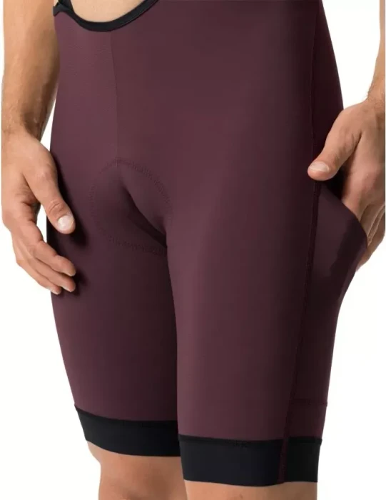 Vaude Kuro Bib Tights Fahrradhose kurz dark oak (Herren)