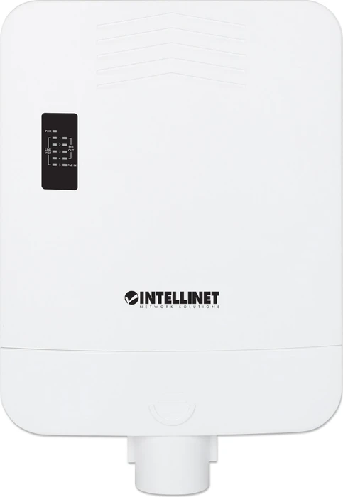 Intellinet Outdoor Wallmount Gigabit Switch, 5x RJ-45, 85W PoE++ PD