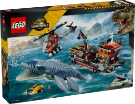 LEGO Jurassic World - Mosasaurier-Angriff auf das Boot