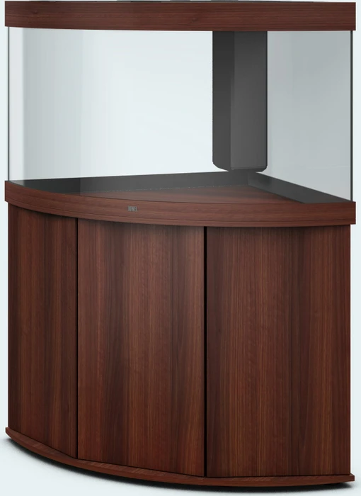 Juwel Trigon 350 LED Aquarium-Set mit Unterschrank, dunkles Holz/dunkles Holz, 350l