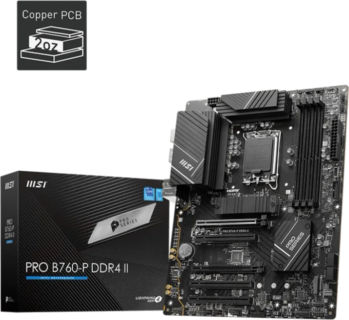 MSI PRO B760-P DDR4 II (Intel 1700)