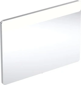 Geberit Option Square Lichtspiegel 90x65x3.5cm, Aluminium gebürstet