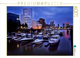 Calvendo Medienhafen und Gehry Bauten zur blauen Stunde