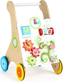 Legler Small Foot Lauflernwagen Kunterbunt