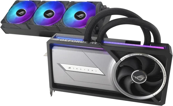 ASUS ROG Astral LC GeForce RTX 5090, ROG-ASTRAL-LC-RTX5090-32G-GAMING, 32GB GDDR7, 2x HDMI, 3x DP