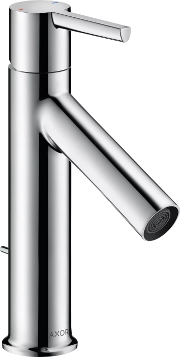 Hansgrohe Axor Starck Einhebel-Waschtischmischer 100 mit Hebelgriff und Zugstangen-Ablaufgarnitur chrom