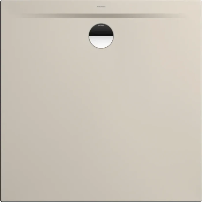 Kaldewei Superplan Zero 1516-1 Duschwanne 80x80cm, Perl-Effekt, warm grey10