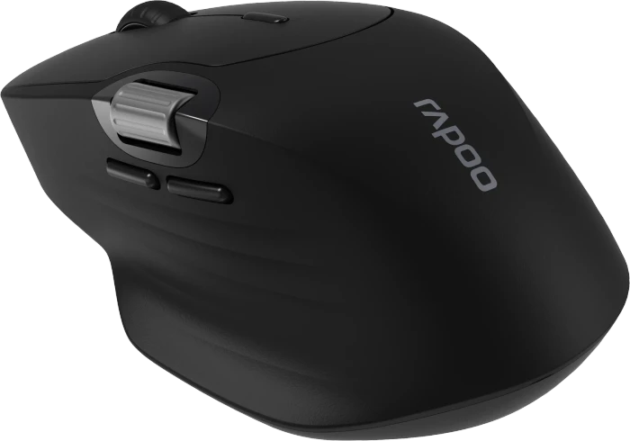 Rapoo MT560 Multi-Mode Wireless Mouse, schwarz, USB/Bluetooth