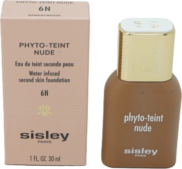 Sisley Phyto-Teint Nude Foundation 6N sandalwood, 30ml