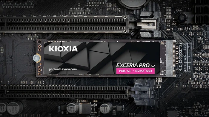 KIOXIA EXCERIA PRO G2 SSD 2048GB, M.2 2280 / M-Key / PCIe 5.0 x4, Heatspreader