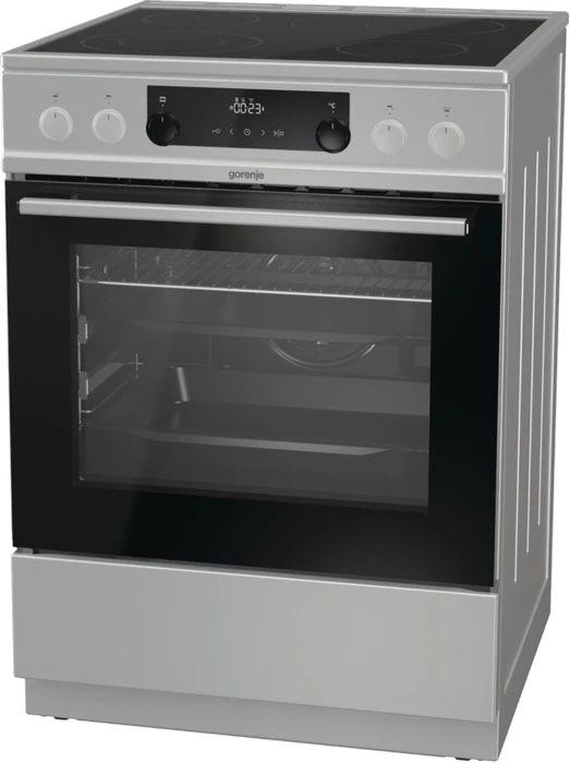 Gorenje ECS6350XPA Elektroherd mit Glaskeramik-Kochfeld