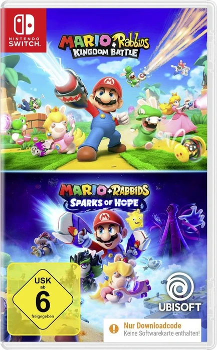 Mario + Rabbids: Kingdom Battle + Mario + Rabbids: Sparks of Hope (Switch)