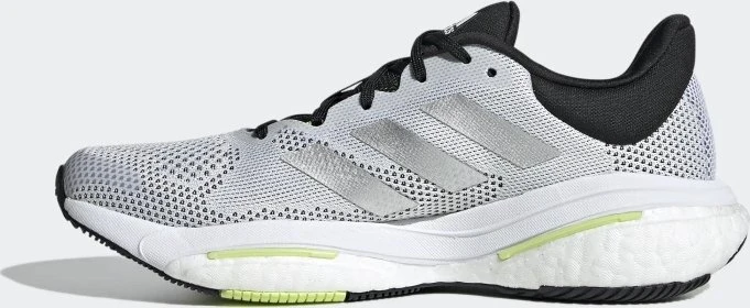 adidas Solar Glide 5 cloud white/silver metallic/pulse lime (Damen)