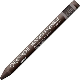 Caran d'Ache Neocolor II Aquarelle Wachskreide, van-dyck braun, 10er-Pack