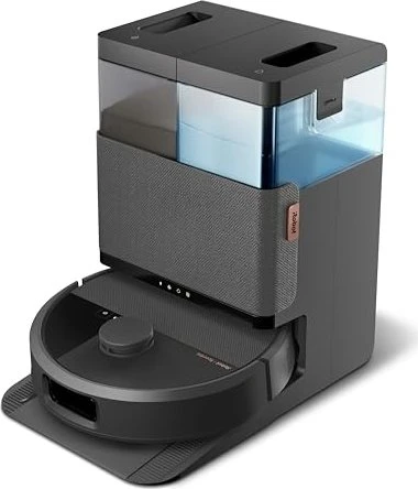 iRobot Roomba Plus 505 Combo + AutoWash Dock Saug-/Wischroboter schwarz inkl. Absaug-/Reinigungsstation