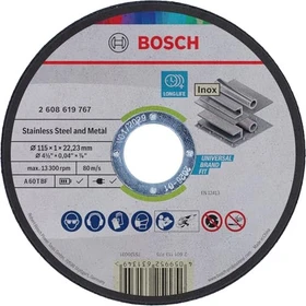Bosch Professional A 60 T BF Trennscheibe, 115x22.23mm, 1 Stück