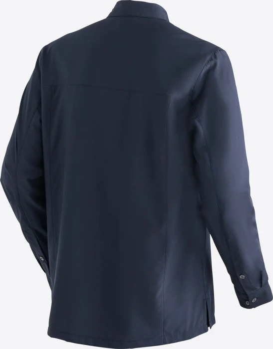 Maier Sports Magos Hemd langarm night sky (Herren)