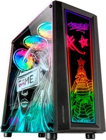 Mars Gaming MC-ART Black, Glasfenster (MCART)