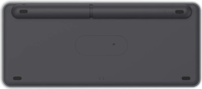Hama WK-500 kompakte Multi-Device-Tastatur, dunkelgrau/schwarz, USB/Bluetooth, DE