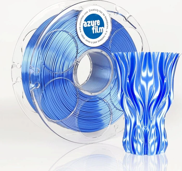 AzureFilm Silk, ocean blue, Spule, 1.75mm, 1.00kg