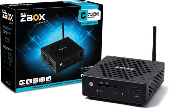 Zotac ZBOX CI521 nano, Core M-5Y10c, 8GB RAM