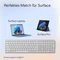 Microsoft Surface Keyboard 2nd Edition, silber/grau, mit Copilot-Taste, Bluetooth, DE Vorschaubild
