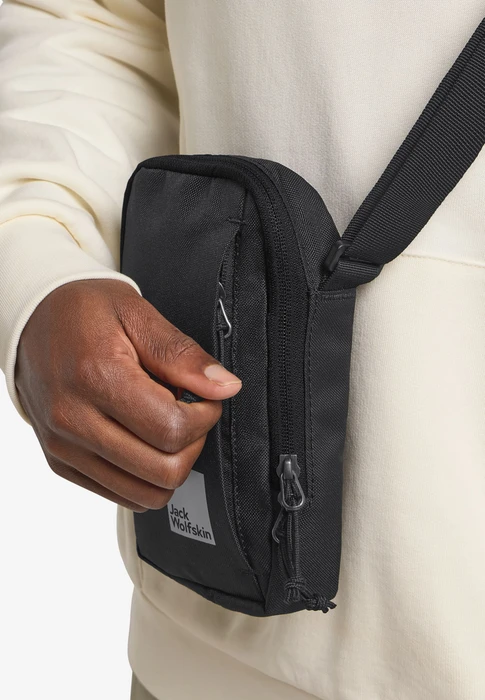 Jack Wolfskin Konya Umhängetasche schwarz