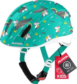 Alpina Ximo Flash Kinderhelm unicorn gloss