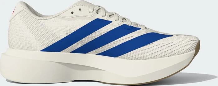 adidas Adizero Pacer core white/royal blue/pure ruby (Herren)