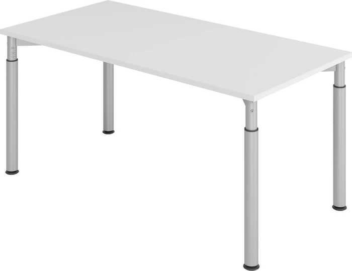 Kaiserkraft Vera-Zwo VYS16/5/S Schreibtisch 160x80cm grau/silber