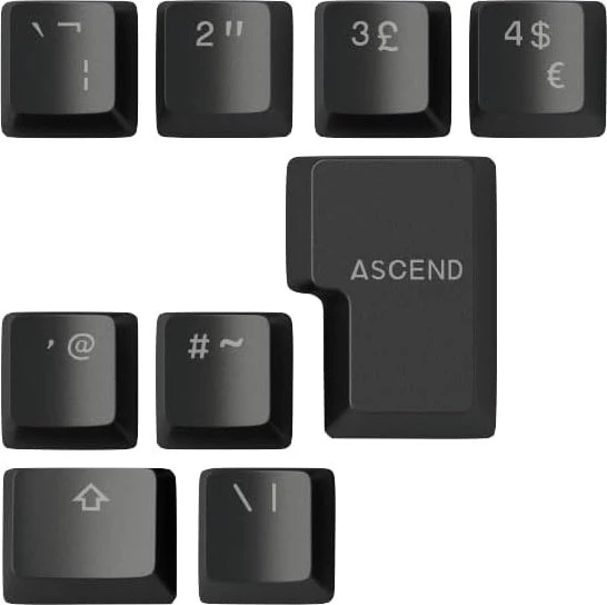 Glorious GMMK V2 Keycap UK English Expansion Set