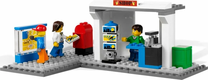 LEGO City Stadt - Große Bus- und Tramstation