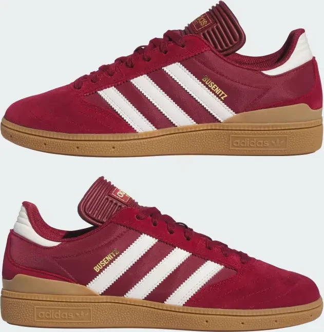 adidas Busenitz collegiate burgundy/chalk white/gold metallic (Herren)