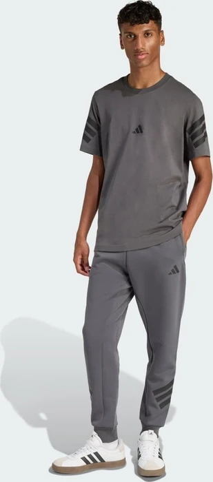 adidas Future Icons 3-Streifen Trainingshose lang grey six (Herren)