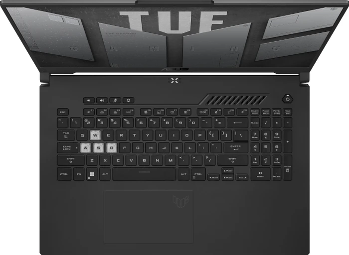 ASUS TUF Gaming F17 FX707ZR-HX002W, Mecha Gray, Core i7-12700H, 16GB RAM, 1TB SSD, GeForce RTX 3070, DE