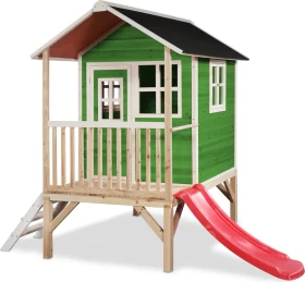 Exit Toys Exit Loft 300 Holz Spielhaus grün