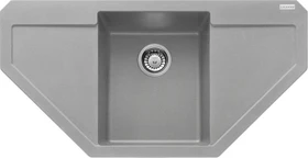 Franke Maris MRG 612-E Einbau Becken mittig mit Ablauffernbedienung steingrau