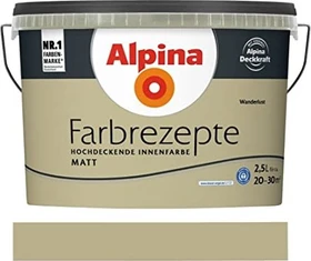 Alpina Farben Farbrezepte Innenfarbe wanderlust matt, 2.5l