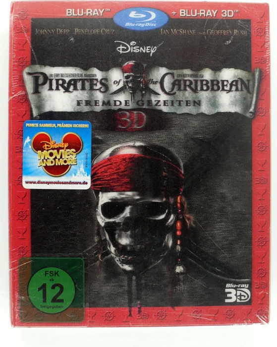 Pirates of the Caribbean - Fremde Gezeiten (3D) (Blu-ray)