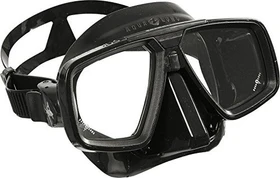 Aqualung Look Zweiglasmaske schwarz